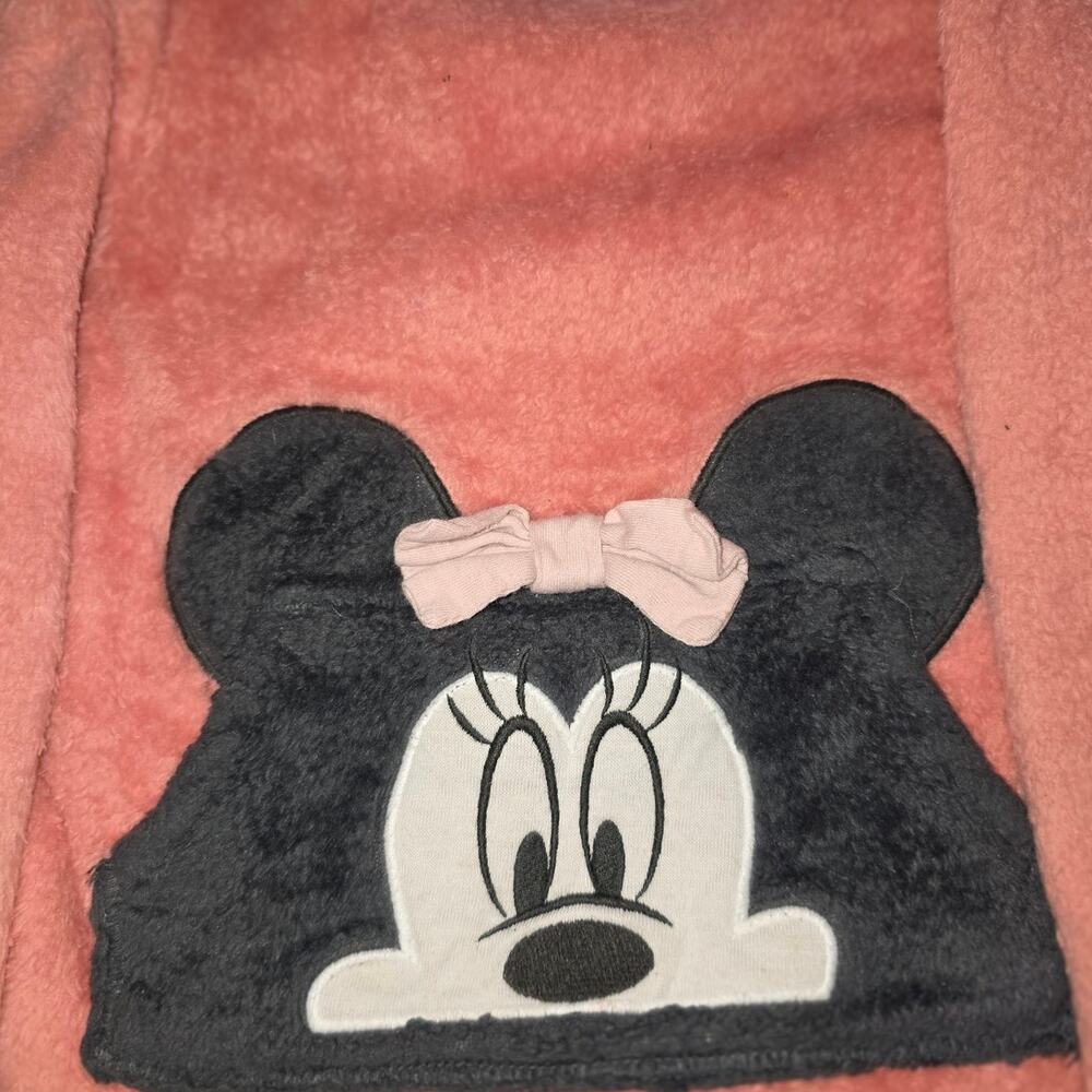 Minnie Mouse Pink,Fleece, long sleeve pullover